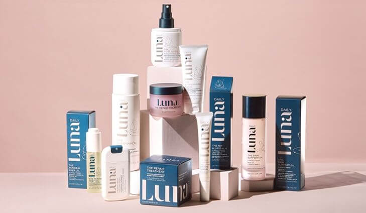 Luna Daily skincare products