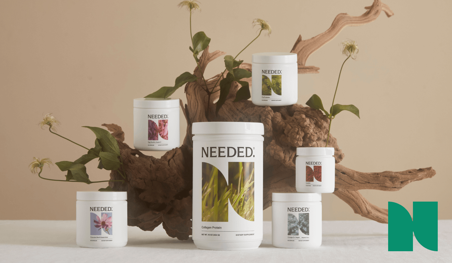 6 tubs of Needed suplements