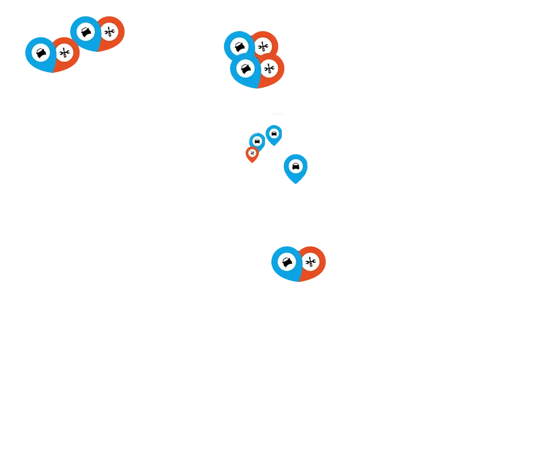 Verkooppunten en Aftersalespunten